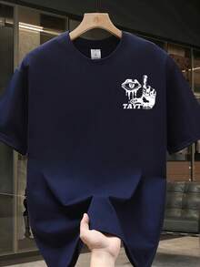 Nueva camiseta de manga corta para mujer de 180 g,% algodón - Camiseta casual versátil con estampado de verano para hombre - Camiseta con estampado de verano para parejas - Unisex - Regalo para vacaciones - Blanco - Ver 11
