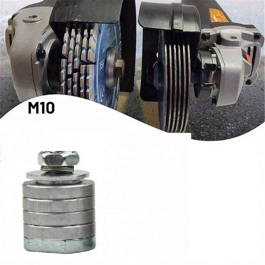 Bộ chuyển đổi máy mài góc loại 100 sang máy phay rãnh, đầu chuyển đổi máy mài cầm tay để phay rãnh tường, phụ kiện cắt nhiều lưỡi ren M10 - Nhiều màu - Xem 1