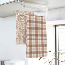 Dish Towel, Cleaning Cloth Flower, Polka Dot, Checkerboard Kitchen Towel Set Multi-Purpose High-Quality Kitchen Dry Towel Bar Towel Modern Design Quick-Dry, Ultra-Soft Polyester Kitchen Towel Dish Towels Hand Towels Tea Towel Bathroom Towel, Durable Fabric Perfect For Kitchen, Bathroom, Office & Restaurant Decor Holiday Decoration Family Gathering Decor Parties And Seasonal Celebrations Kitchen Gift Festival Gifts Ideal For Spring Decor & Festive Gatherings (Single-Sided Pattern) - Nhiều màu 12 - Xem 3