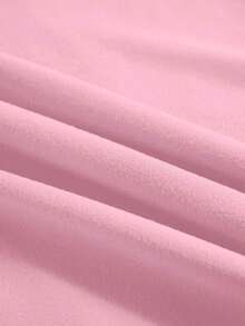 Women's Minimalist Style "Cool Mom Club" T-Shirt, Great Plus Size Mom Gift, With Prints On The Front And Back, Retro Style Mother's Day T-Shirt, Modern Mom T-Shirt, Mom Life T-Shirt, Casual Summer Pink - 羅莎 - 查看 6