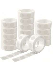 1000/500/200/100pcs Double-Sided Removable Balloon Glue Dots, Suitable For Balloons, Christmas Party Gifts - View 2