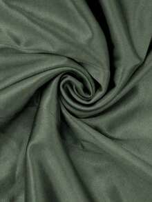 Chaleco sin mangas de mujer de tela tejida brillante, ajuste ceñido, apto para uso diario y para capas, primavera/otoño/invierno - Verde Oscuro - Ver 4