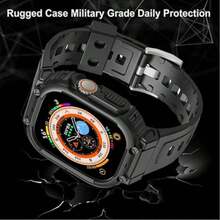 Dây đeo Ultra 49mm & Ốp bảo vệ, Tương thích với dây đeo Ultra 49mm, Ốp bảo vệ viền, Phù hợp cho cả nam và nữ - Nhiều màu - Xem 5