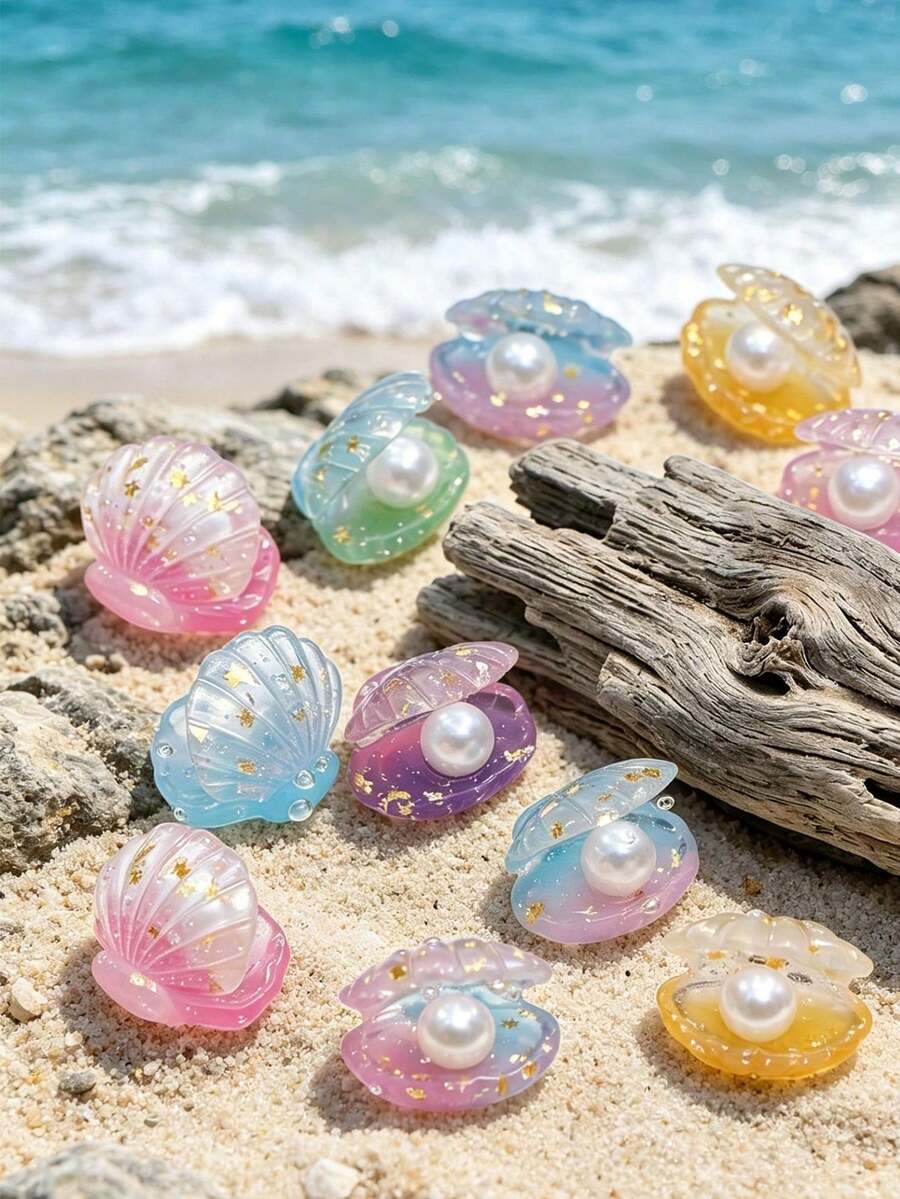 20入仿真動態塑料浮水魚魚缸裝飾品,水族館裝飾,派對禮品組合包,魚類套裝禮包,適合學校水池、室內外水上遊戲的浮水塑料金魚,夏季派對裝飾與用品,手工藝派對小禮物,生日派對用品,禮物袋填充物(隨機魚款) - B - 查看 1