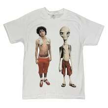 Camiseta Xav & Paul 100% Algodón - Camiseta Gráfica Unisex 5VNP - Blanco - Ver 1