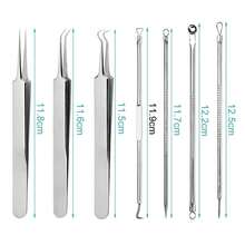 7pcs Black Head Removal Tool Kit, Suitable For Acne, Pore, Blackhead Cleaning - Multi-piece Set - View 4