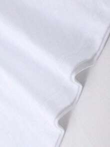New White Short-Sleeve T-Shirt (Suitable For Ages 18-35) - 100% Pure Cotton, Ultra Comfortable And Soft, Loose Fit,  Urban Retro Style, Decorated With A Limited Edition Retro-Futuristic Print, High-End Look, High Turnover, Versatile For Everyday Wear, Essential For Commuting. 100% Pure Cotton, Printed, Women's T-Shirt, 100% Pure Cotton - 白色 - 查看 6