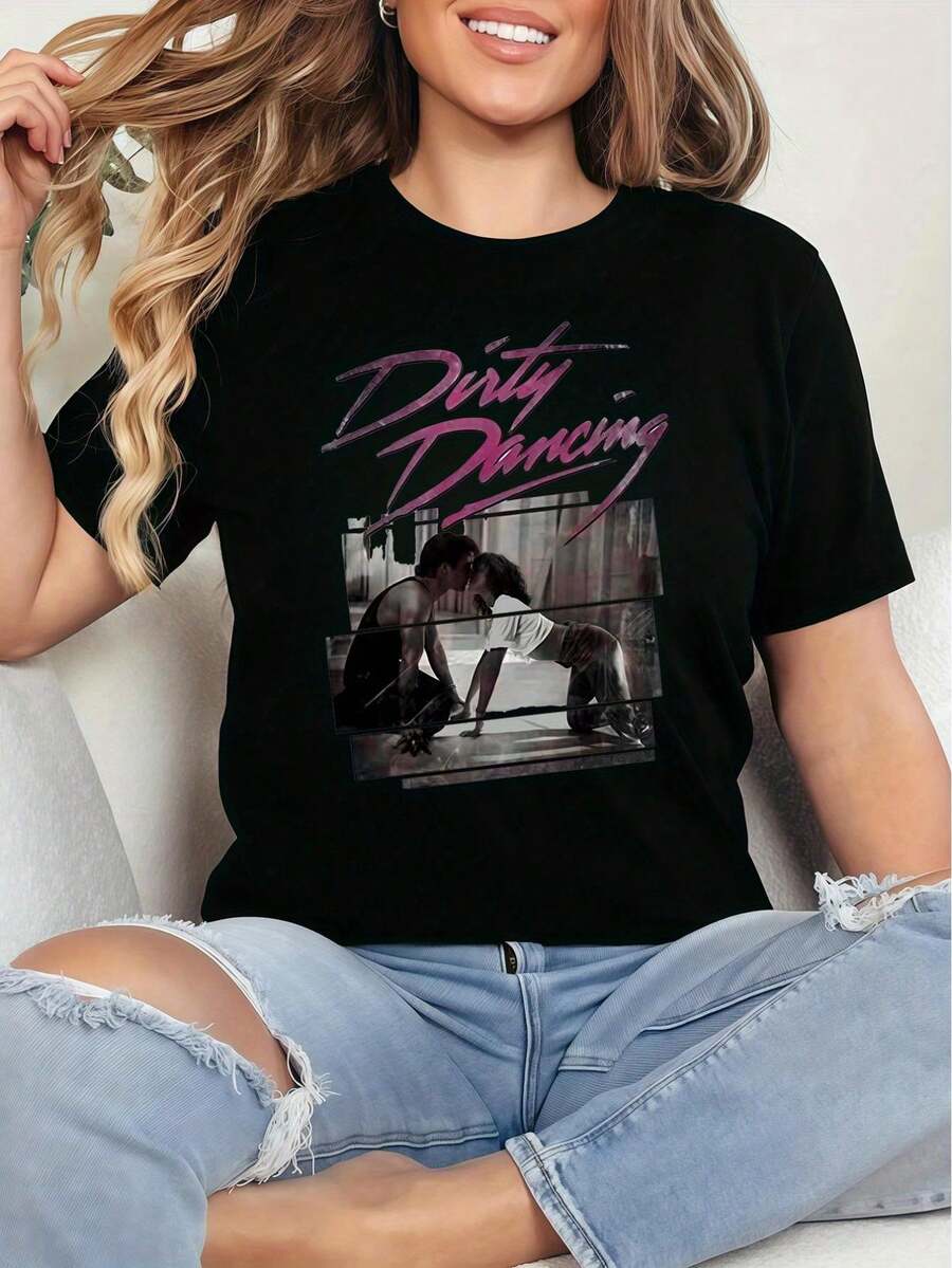 Women T-Shirts - Black - View 1