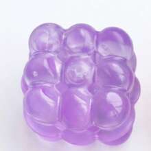 Cube Malt Sugar Slow Rebound Soft Squishy Decor, Super Soft Transparent Jelly Squeeze Decor, Colorful Fashion Relaxation Accessory, Emotional Comfort Hand Toy Decor, Suitable For Teenagers And Adults, Perfect For Office Desk And Daily Relaxation Decoration - Multicolor - View 14