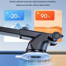 Giá đỡ điện thoại trên ô tô dạng hút chân không đa năng, xoay 360°, có thể điều chỉnh, gắn trên bảng điều khiển, giá đỡ rảnh tay tương thích với mọi điện thoại thông minh. - Loại C - Xem 4