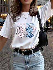 Women T-Shirts - White - View 6