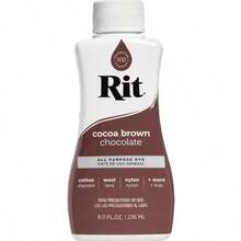 Rit Dye Liquid – Wide Selection Of Colors – 8 Oz. (Cocoa Brown) - A - View 1