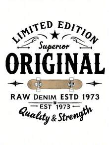 100% Pure Cotton, Breathable And Gentle On The Skin. Classic Crew Neck Design, Slim Fit, And Flattering For All Body Types. Fashionable Print With A Minimalist Style And High-Quality Finish. Unisex Design Perfect For Matching Outfits, Ideal For Everyday Wear, Dates, Leisure, And Streetwear – Versatile And Timeless. - 白色 - 查看 3