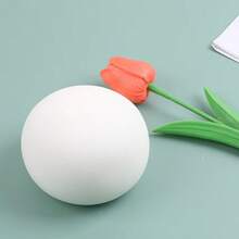 1 món đồ chơi bóp hình bánh mì trắng mềm mại cỡ lớn, đồ chơi giảm căng thẳng có độ đàn hồi chậm, món quà độc đáo sáng tạo dành cho học sinh, người lớn, thư giãn văn phòng, giảm lo âu. - trắng - Xem 8