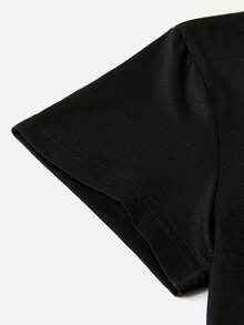 Women T-Shirts - Black - View 3