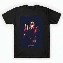 Luis Suarez Barcelona Pop Art T-Shirt unisex de la de algodón puro de alta densidad de 220 g. C-AmiS-eta uniS-ex 100 % aL-Godón de - Tejido de alta densidad. Apta para todo tipo de perS-onas, ya sean mujeres o hombres. Tejido duradero de alta C-Alidad apto para todas las estaciones, suave al tacto pero duradero. Tops transpirables. Conjuntos de otoño para mujer. Conjuntos de vaC-Aciones para mujer. Disfraz de Halloween para mujer. - Negro - Ver 1