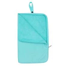 1 pieza Bolsa húmeda para traje de baño con toalla incorporada, bolsa de almacenamiento de uso dual seca y húmeda de tela de nailon lavable para playa/piscina/gimnasio, unisex - Multicolor - Ver 17