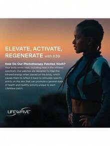 LifeWave X39 Patches - Supports Improvements Of Strength And Stamina - Supports Improved Exercise Performance - No  Or Stimulants - Innovative Patch Technology For Enhanced Wellness - 30 Patches - 1 - 查看 7