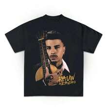 Rauw Alejandro Cosa Nuestra Tour Shirt, Rauw Alejandro Concert Fan Shirt, Rauw Alejandro Fan Gift, Rauw Alejandro Cosa Nuestra Tour Tees - Black - View 1