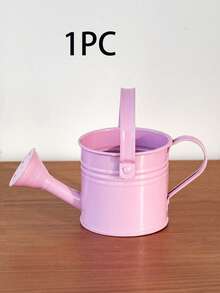 1pc Metal Garden Watering Can, Small Watering Pot, Portable Mini Watering Pot Suitable For Indoor Potted Plants And Garden Flowers - Multicolor - View 11