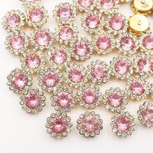50 Pcs/Bag 12mm Sunflower Water Drop Pearl Flower Disc DIY Hair Accessories Accessories - Multicolor - View 26