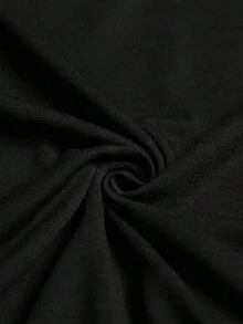 Men's Casual Summer T-Shirt With Round Neck And X Print - Perfect Gift Choice For Birthdays Or Holidays For Friends, Family, Boyfriend Or Girlfriend - 黑色 - 查看 5