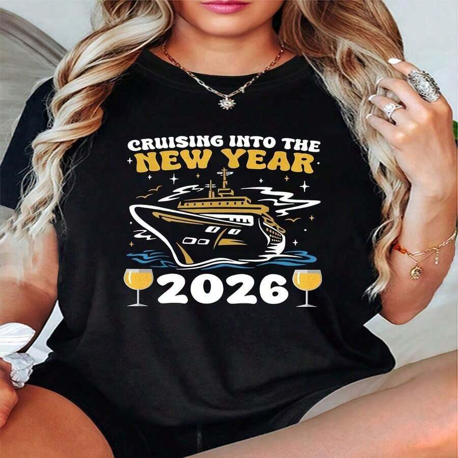 Culinary Atmosphere With The Phrase "More SPAGHETTI, Less STRESS" Combined With A Design Of A Fork Wrapping Spaghetti, This Modern And Casual Women's Crew Neck T-Shirt Is Ideal For Spring And Summer. - Army Green - View 1