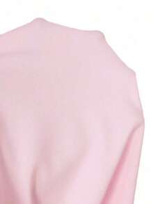 Vestido de Mujer Sencillo de unicolor sin Mangas y Abertura - Rosa Pálido - Ver 7