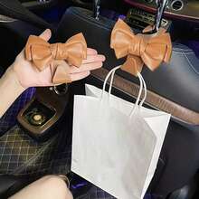 2pcs Creative Bow Shaped Invisible Car Trunk Storage Hooks - A - View 16