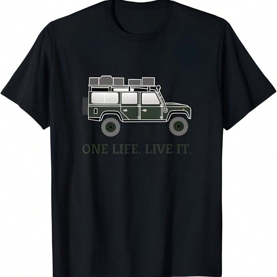 Camiseta de vehículo de viaje 4x4 Offroad de la carpa del techo del defensor - Negro - Ver 1