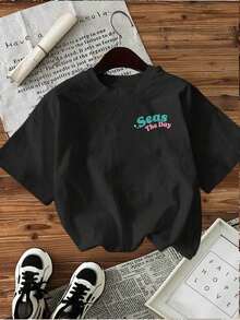 Women T-Shirts - Black - View 2