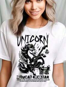 'Summer Vibes' Print T-Shirt, Size S, Cute T-Shirt, Party T-Shirt, Beach T-Shirt, Summer T-Shirt - 紫紅色 - 查看 1