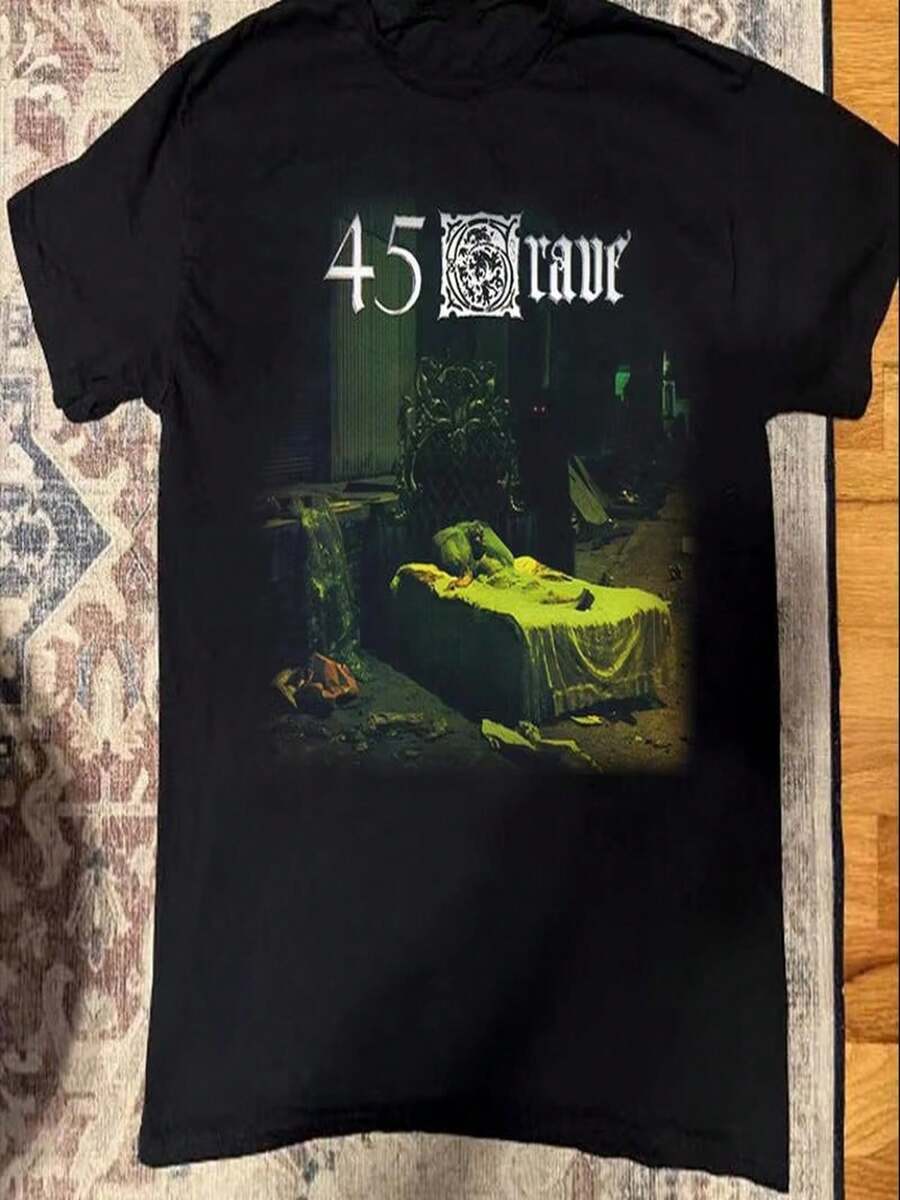 SliceO'LifeSong45GraveBand T-Shirt, Sizes S To 5XL. - 黑色 - 查看 1