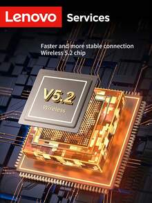 Lenovo 联想桌面蓝牙音箱，木质设计，USB供电立体声电脑音箱，低音浑厚，适用于笔记本电脑、PC、游戏和音乐 - 查看 8
