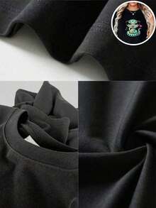 Comfortable 1 Piece Women's Blouses Beautiful Blouses For Women Sets For Women Women's Clothing Black And White G High Quality Glamorous Snake Print T-Shirt Round Neck Loose Basic Cut For Men And Women Breathable Versatile Machine Washable Comfortable Size S ~ 3XL Essential For Daily Casual Summer Sports Loose Versatile Short Sleeve T-Shirt For Women - 黑色 - 查看 3