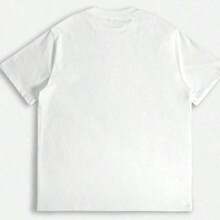Vintage Women's Clothing: Comfortable Fit Women's T-Shirt With A Fun Donkey Print, Lightweight Crew Neck Tee, Suitable For Everyday Wear, Machine Washable. Women's T-Shirt Top > Basic - 白色 - 查看 3