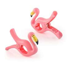 Beach Towel Wind Clips, For Beach Chairs, Patio & Pool Accessories, Cartoon Glass Cocktail Cup Towel Clips, Fun Decorative Clothes Clips, Strong Grip Windproof Clamps, Keep Towels In Place, Outdoor Summer Essentials, Home Decor, Cute Style - View 6