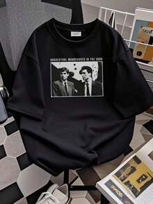 Camiseta de Mujer con Estampado Orchestral Manoeuvres In The Dark, OMD, Synth Pop, Erasure, Human League - Negro - Ver 2