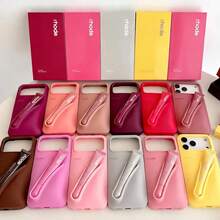 Hot Brand Lemontini Phone Case For 11 12 13 14 15 16 Pro Max Plus 17 Air Makeup Lip Gloss Silicone Cover With Lip GlazeValentine's Day Gifts Beach Blue Phone Case Summer Fundas Para 16 15 Case Phone Cases Yellow Phone Case Phone Grip 14 Case Holiday Limited Edition Pink Phone Case Stitch Silicone Phone Case Fall  Case Cover 17 Pro Más Phone Case With Cardholder Add A Festive Touch 16 Promax Case - 莓果 - 查看 3