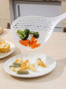 1 cái/2 cái, Muỗng lọc, Muỗng múc, Muỗng súp lớn bằng nhựa, Muỗng lọc có rãnh, Muỗng lọc nhà hàng/nhà bếp, Muỗng vớt bọt có cán dài, Đồ dùng nhà bếp, Chúc mừng Eid Al-Adha! - A - Xem 6