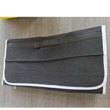 1个通用可折叠汽车后备箱收纳袋，灰色毛毡材质，兼具汽车后备箱储物袋和多功能工具箱功能，夏季用车必备，大容量设计，配有便捷提手 - 多色 - 查看 11