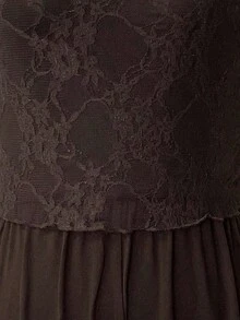 Conjunto de 2 piezas de mujer con tirantes finos y ajustado, moda de verano - Café integral - Ver 5
