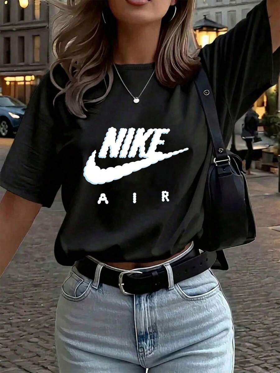 Women T-Shirts - Black - View 1