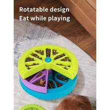 3-Layer Interactive Pet Slow Feeder Puzzle Bowl For Dogs & Cats, Anti-Choke Design, Mental Stimulation Pet Feeding Toy Alternative, Non-Slip Base - Nhiều màu - Xem 6