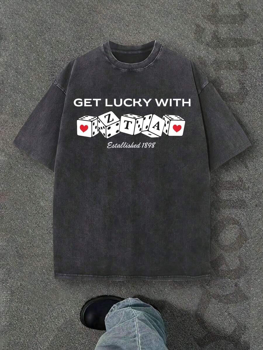 Camiseta casual vintage cómoda y lavada para mujer, camiseta de manga corta con cuello redondo,% algodón lavado y versátil para hombre, adecuada para uso diario y atuendos de, estilo unisex. - Negro - Ver 1