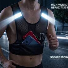 Multifunctional Running Vest Bag For Running, Marathon, Trail, Cycling, Hiking, Outdoor Storage - Multicolor - View 4