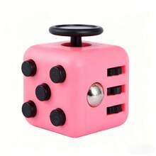 1pc Multi-Functional Stress Relief Cube Fidget Toy, Student & Adult Anti-Anxiety Vent Toy, Mini Pocket Cube For Office & School Boredom Relief - Multicolor - View 13
