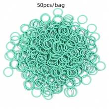 50pcs Iron Colored Closed Jump Rings, Macaroon Color Open Rings, Handmade Jewelry Accessories Flat Open Connectors, DIY Jewelry Making Linking Rings - Single-loop Opening - View 13