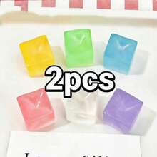 1/2 Pc Pink Soft Cheese  Squishy Cheese Block - Pink ,Quick Rebound, Moldable Fidget Toy With Squeeze Feature, Ideal For Play And Relaxation Relaxation Toys, Relieving Fatigue In The Body And Fingertips. Party Toys, Themed Activities, Birthday Gifts - 派對玩具 - 查看 10