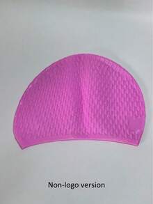 Unisex Waterproof Swimming Cap - High Elasticity, Ear Protection, Long Hair Coverage - Large Size Elastic Silicone Diving Cap, Silicone Swim Cap, High Elasticity, Thickened Design Suitable For Long And Short Hair, Keeps Hair Dry, Easy To Wear And Take Off, Suitable For Outdoor Water Sports, Durable Swimming Accessory - Perfect Choice For Valentine's Day And Carnival - Multicolor - View 11